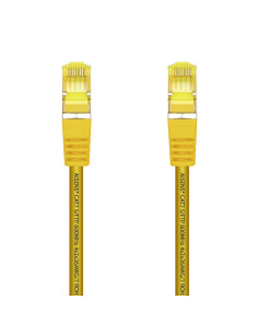 AISENS Cable De Red Latiguillo RJ45 LSZH Cat.7 600 MHz S/FTP PIMF AWG26, Amarillo, 25 cm 2