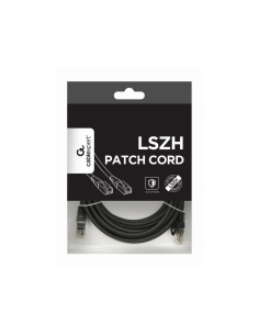 Gembird PP6A-LSZHCU-BK-5M cable de red Negro Cat6a S/FTP (S-STP)