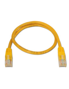 AISENS A135-0254 cable de red Amarillo 1 m Cat6 U/UTP (UTP) 2