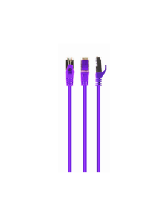 Gembird PP6A-LSZHCU-V-0.5M cable de red Violeta 0,5 m Cat6a S/FTP (S-STP)