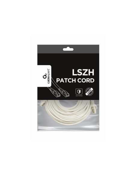 Gembird PP6A-LSZHCU-W-10M cable de red Blanco Cat6a S/FTP (S-STP)