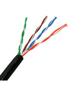 AISENS A133-0212 cable de red Negro 100 m Cat5e U/UTP (UTP)