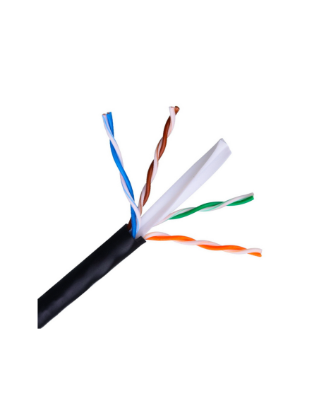 AISENS A135-0264 cable de red Negro 305 m Cat6 U/UTP (UTP)