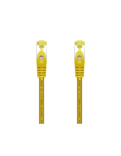 AISENS Cable De Red Latiguillo RJ45 LSZH Cat.7 600 MHz S/FTP PIMF AWG26, Amarillo, 1.0 m