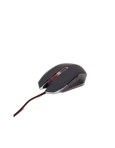 Gembird MUSG-001-R ratón Juego Ambidextro USB tipo A 2400 DPI