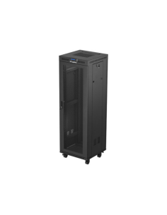 Lanberg FF01-6637-23BL armario rack 37U Rack o bastidor independiente Negro