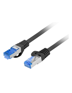 Lanberg PCF6A-10CC cable de red Negro 10 m Cat6a S/FTP (S-STP)