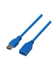 AISENS A105-0045 cable USB USB 3.2 Gen 1 (3.1 Gen 1) 1 m USB A Azul