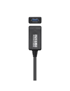 AISENS Cable USB 3.0 Prolongador Con Amplificador, Tipo A/M-A/H, Negro, 5.0m 2