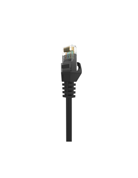 AISENS Cable de Red Latiguillo RJ45 LSZH Cat.6A 500 Mhz UTP AWG24, Negro, 1.5M