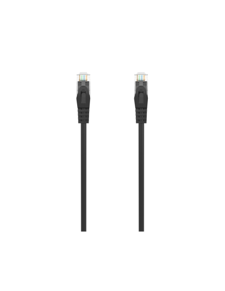 AISENS Cable de Red Latiguillo RJ45 LSZH Cat.6A 500 Mhz UTP AWG24, Negro, 2.0M