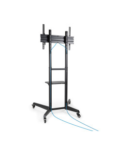 TooQ RAMSÉS Soporte de Suelo con Ruedas para Pantallas 37"- 70", Negro 2