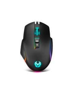 Krom Keos ratón Juego mano derecha USB tipo A Óptico 6400 DPI