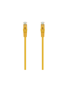 AISENS Cable de Red Latiguillo RJ45 LSZH Cat.6A 500 Mhz UTP AWG24, Amarillo, 3.0M