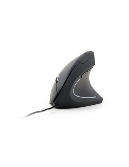 Gembird MUS-ERGO-01 ratón Oficina mano derecha USB tipo A Óptico 3200 DPI