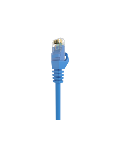 AISENS Cable de Red Latiguillo RJ45 LSZH Cat.6A 500 Mhz UTP AWG24, Azul, 30CM