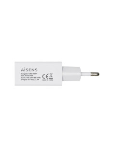 AISENS Cargador USB 10W, 5V/2A, Blanco 2