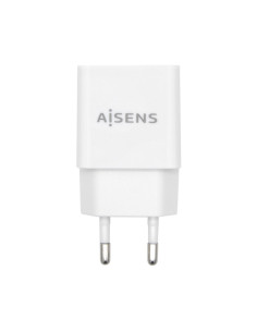 AISENS Cargador USB 10W Alta Eficiencia, 5V/2A, Blanco