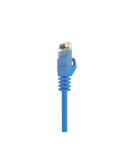 AISENS Cable de Red Latiguillo RJ45 LSZH Cat.6A 500 Mhz UTP AWG24, Azul, 3.0M
