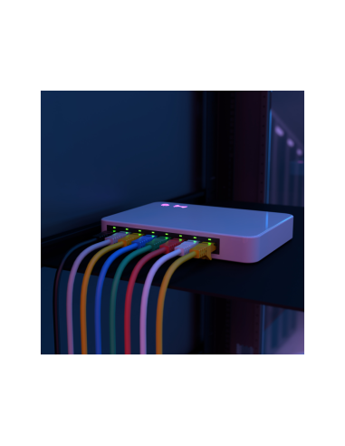 AISENS Cable de Red Latiguillo RJ45 LSZH Cat.6A 500 Mhz UTP AWG24, Verde, 1.5M