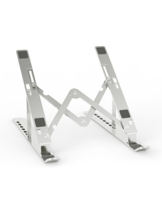 AISENS Soporte de Sobremesa Ajustable para Portatil / Tablet, Plata
