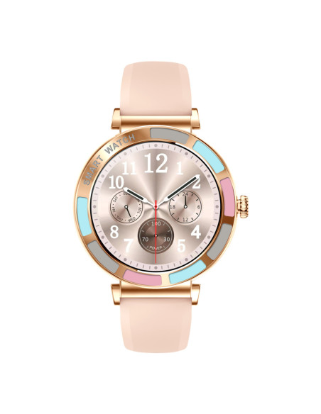 Trevi T-FIT 245 L 3,23 cm (1.27") IPS 41 mm Digital Pantalla táctil Rosa