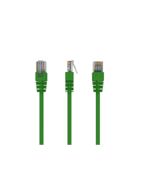 Gembird PP12-1M/G cable de red Verde Cat5e