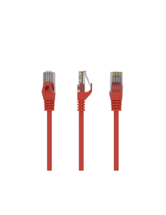 Gembird PP6U-0.5M cable de red Rojo 0,5 m Cat6 U/UTP (UTP)