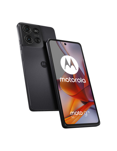 Motorola moto G75 5G 17,2 cm (6.78") Ranura híbrida Dual SIM Android 14 USB Tipo C 8 GB 256 GB 5000 mAh Gris