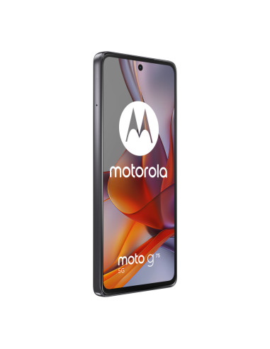 Motorola moto G75 5G 17,2 cm (6.78") Ranura híbrida Dual SIM Android 14 USB Tipo C 8 GB 256 GB 5000 mAh Gris