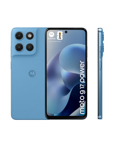 Motorola moto g17 power 17,1 cm (6.72") Ranura híbrida Dual SIM Android 15 USB Tipo C 4 GB 256 GB 6000 mAh Azul 2