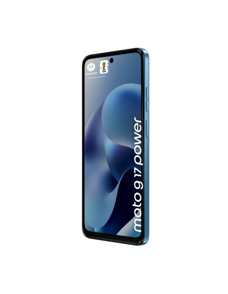 Motorola moto g17 power 17,1 cm (6.72") Ranura híbrida Dual SIM Android 15 USB Tipo C 4 GB 256 GB 6000 mAh Azul