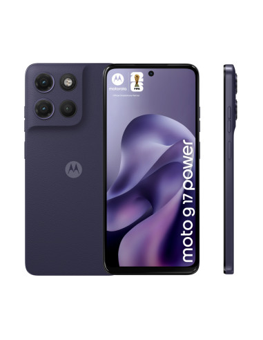 Motorola moto g17 power 17,1 cm (6.72") Ranura híbrida Dual SIM Android 15 USB Tipo C 4 GB 256 GB 6000 mAh Púrpura