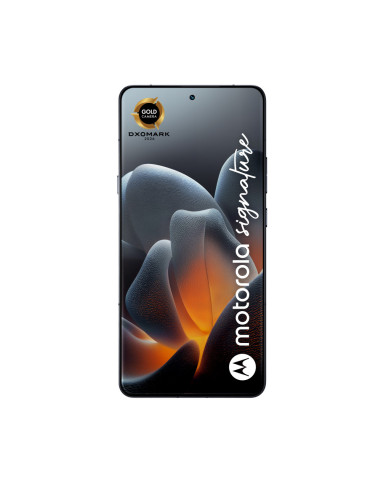 Motorola signature 17,2 cm (6.78") SIM doble Android 16.0 5G USB Tipo C 16 GB 512 GB 5200 mAh Azul oscuro