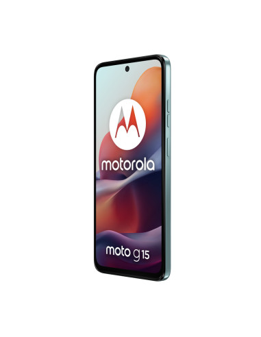 Motorola moto g15 17,1 cm (6.72") SIM doble Android 15 4G USB Tipo C 8 GB 512 GB 5200 mAh Azul claro