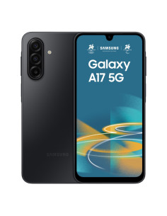 Samsung Galaxy A17 5G 17 cm (6.7") Ranura híbrida Dual SIM Android 15 USB Tipo C 4 GB 128 GB 5000 mAh Negro