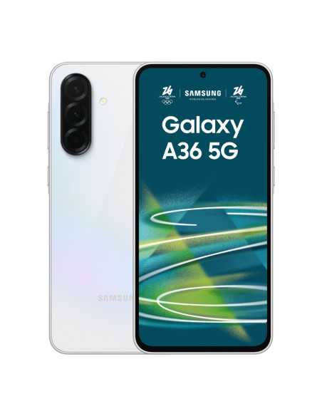 Samsung Galaxy A36 5G 17 cm (6.7") SIM doble Android 15 USB Tipo C 8 GB 256 GB 5000 mAh Blanco