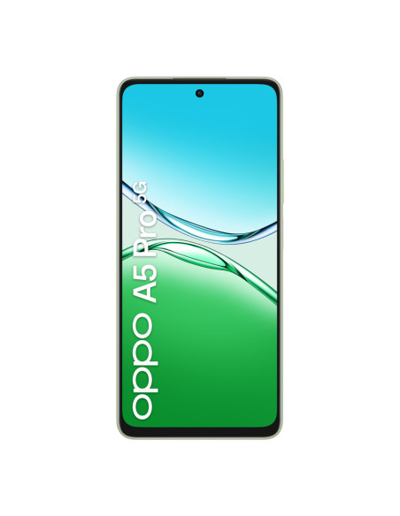 OPPO A5 Pro 5G 16,9 cm (6.67") SIM doble Android 15 USB Tipo C 8 GB 256 GB 5800 mAh Verde, Oliva