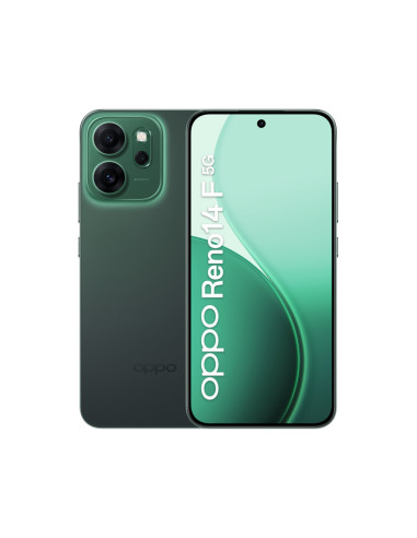 OPPO 14 F 5G Reno14 F 5G 16,7 cm (6.57") SIM doble Android 15 USB Tipo C 8 GB 256 GB 6000 mAh Verde