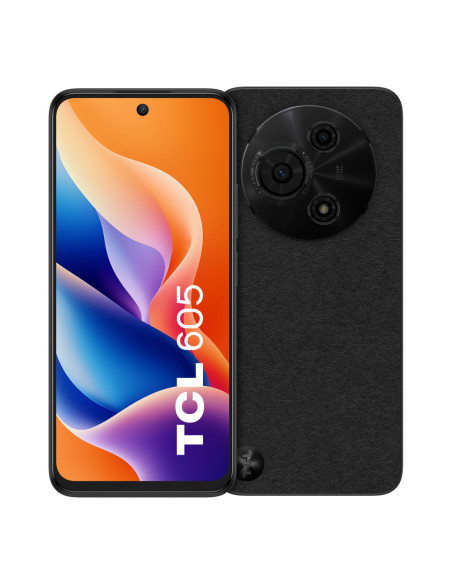 TCL 605 16,9 cm (6.67") SIM doble Android 15 4G USB Tipo C 4 GB 128 GB 5200 mAh Negro