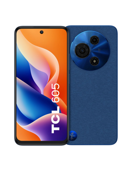 TCL 605 16,9 cm (6.67") SIM doble Android 15 4G USB Tipo C 4 GB 128 GB 5200 mAh Azul