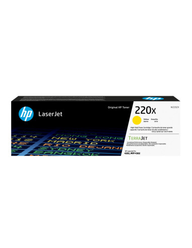 HP Cartucho de tóner Original LaserJet 220X amarillo