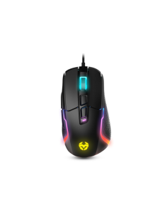 Krom Kick ratón Juego mano derecha USB tipo A Óptico 6200 DPI