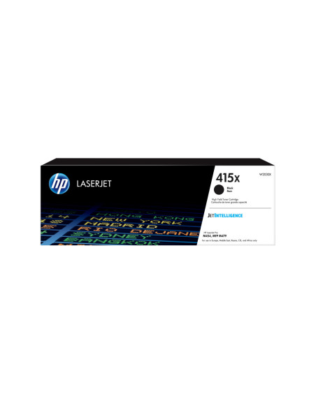 HP Cartucho de tóner Original LaserJet 415X negro de alta capacidad