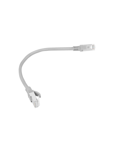 Lanberg PCU6-10CC-0025-S cable de red Gris 0,25 m Cat6 U/UTP (UTP)