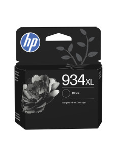 HP Cartucho de tinta original 934XL de alta capacidad negro