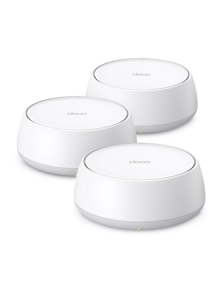 TP-Link DECO BE25(3-PACK) sistema Wi-Fi Mesh (Wi-Fi en malla) Doble banda (2,4 GHz / 5 GHz) Wi-Fi 7 (802.11be) Blanco 2 Interno