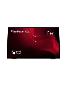 Viewsonic TD2465 pantalla de señalización Panel plano interactivo 61 cm (24") LED 250 cd / m² Full HD Negro Pantalla táctil