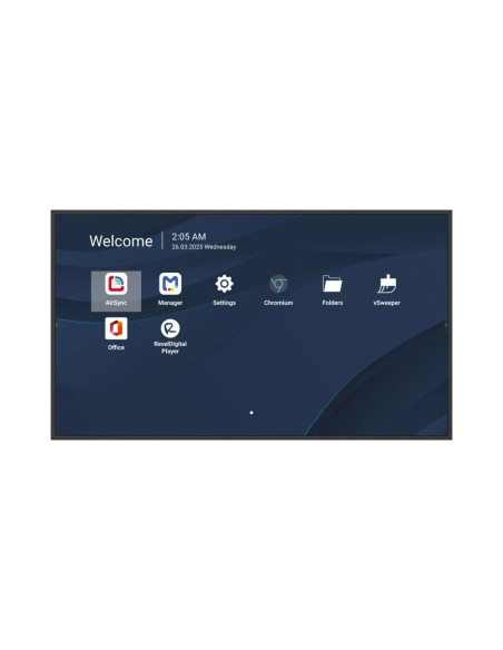 Viewsonic CDE4314-2C pantalla de señalización Pantalla plana para señalización digital 109,2 cm (43") LCD Wifi 500 cd / m² 4K Ul