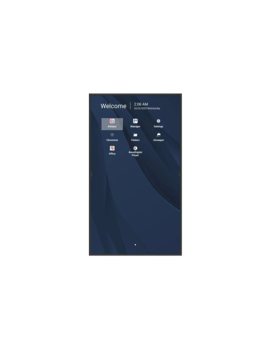 Viewsonic CDE4314-2C pantalla de señalización Pantalla plana para señalización digital 109,2 cm (43") LCD Wifi 500 cd / m² 4K Ul